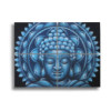 Brocart Mandala Bouddha Bleu Détail 30x40cm x 4