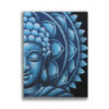 Mandala Demi-Bouddha Bleu 60x80cm