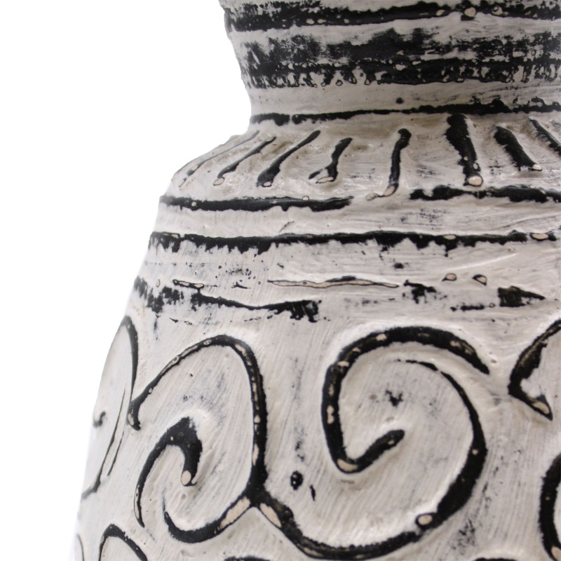 Vase en forme de tourbillons - Crème