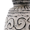 Vase en forme de tourbillons - Crème