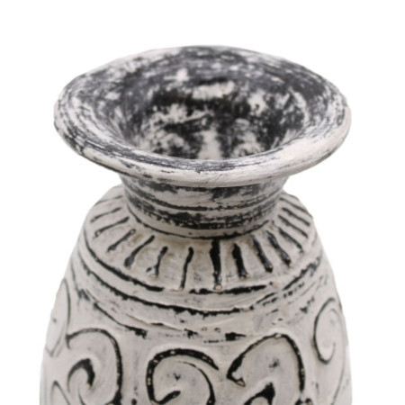 Vase en forme de tourbillons - Crème