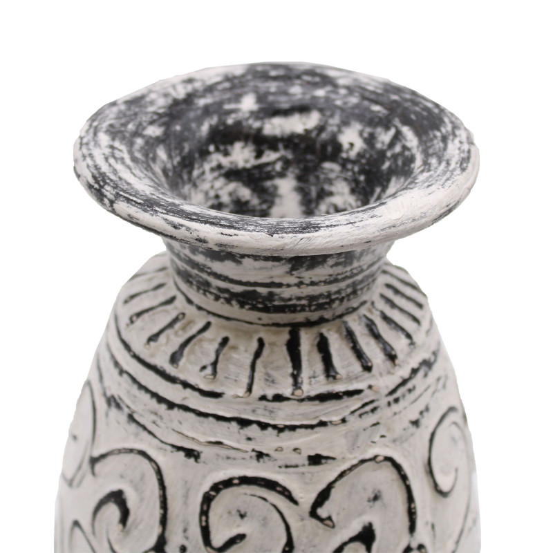 Vase en forme de tourbillons - Crème
