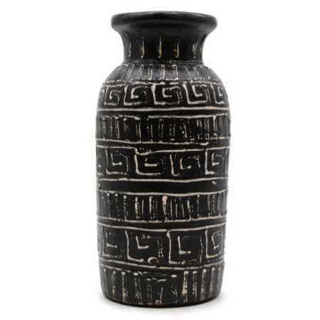Vase droit grec - Chocolat