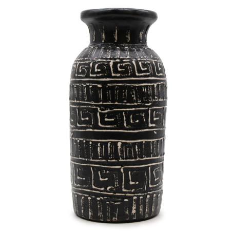 Vase droit grec - Chocolat