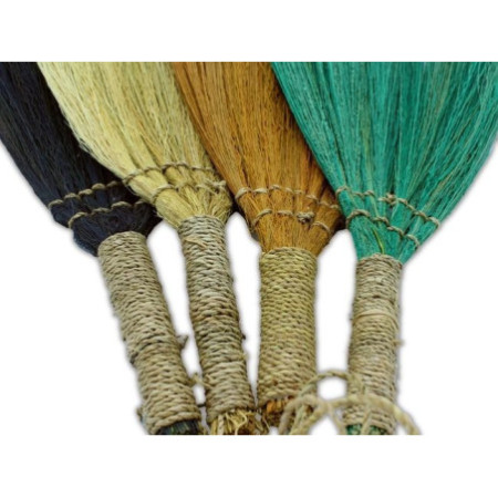 Ensemble 4 - Balai éventail Pampus - Couleurs et tailles variées