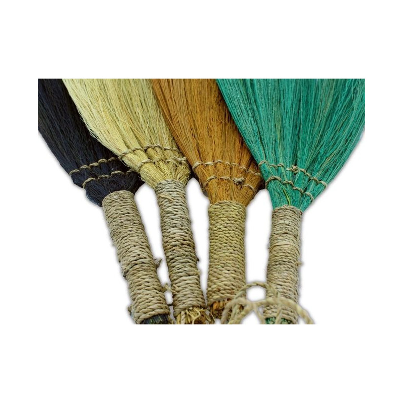Ensemble 4 - Balai éventail Pampus - Couleurs et tailles variées
