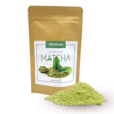 50 g de thé matcha de cérémonie biologique - 1re qualité