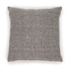 Housse de coussin classique - Chevrons fins gris - 40x40cm