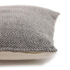 Housse de coussin classique - Chevrons fins gris - 40x40cm