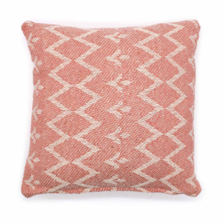 Housse de coussin classique - Rose déchiqueté - 40x40cm