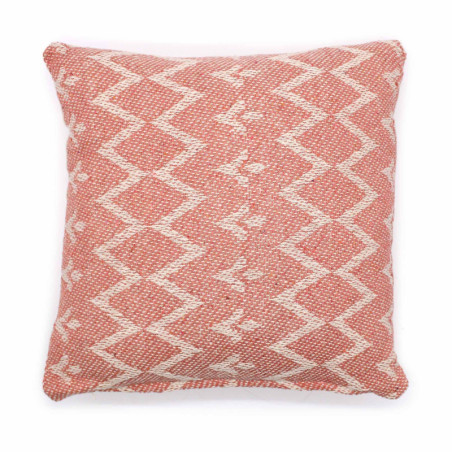 Housse de coussin classique - Rose déchiqueté - 40x40cm