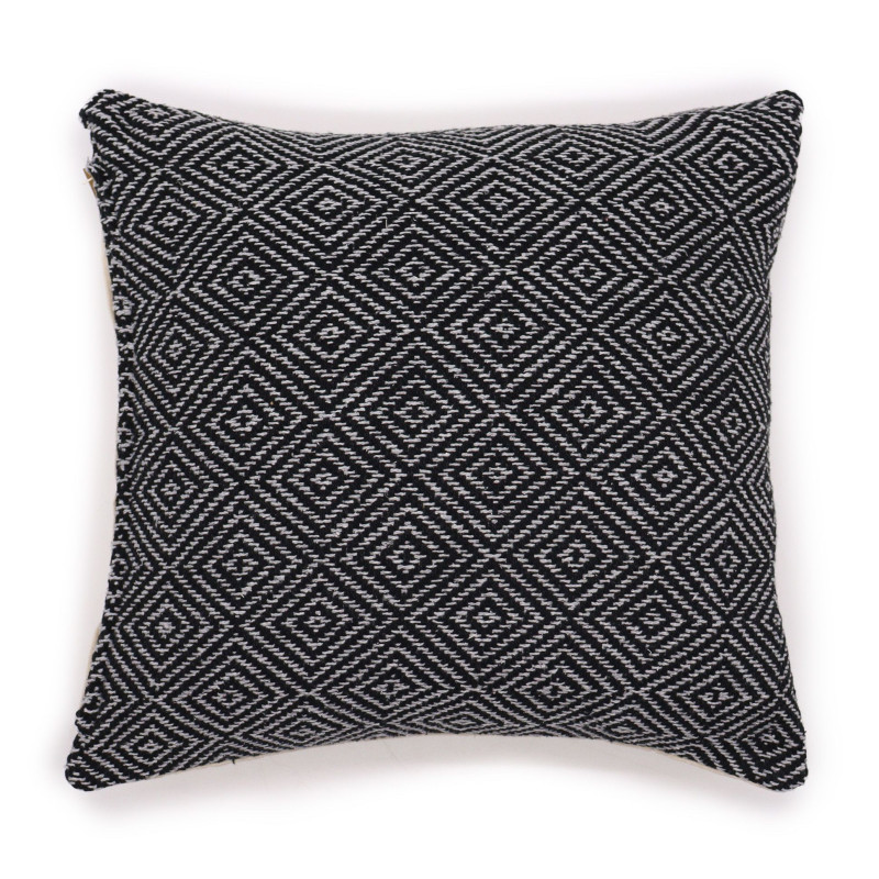 Housse de coussin classique - Maze Black - 40x40cm