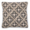 Housse de coussin classique - Lux Criss-Cross & Print - 45x45cm