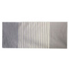 Tapis indien en coton - 70x170cm - Gris