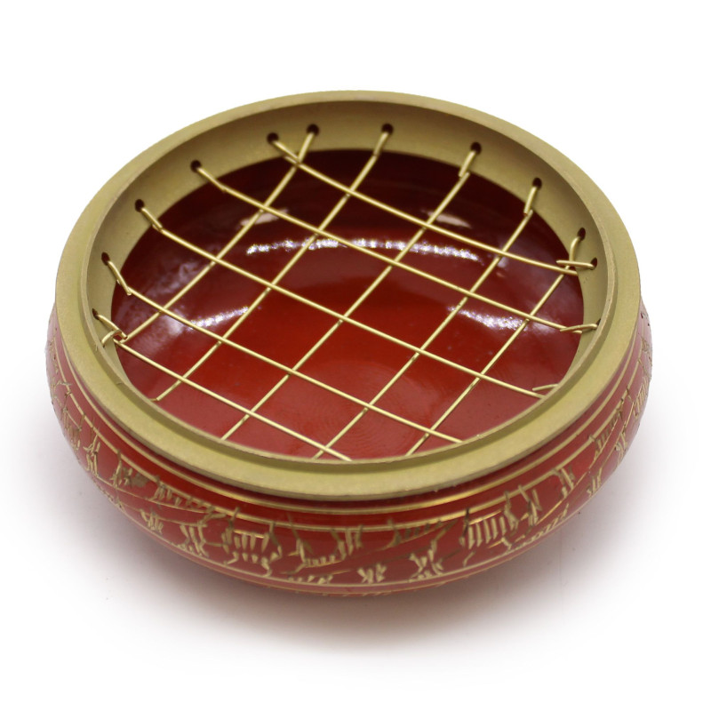 Pot d'encens au charbon de bois Chakra - Sacral