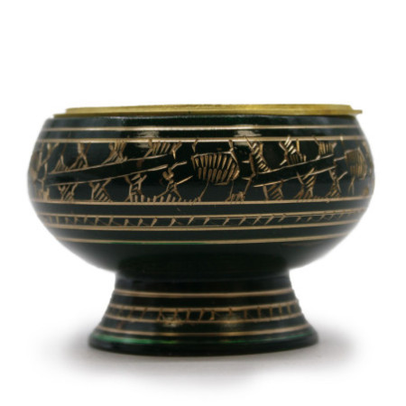 Grand pot d'encens au charbon Chakra - Cœur