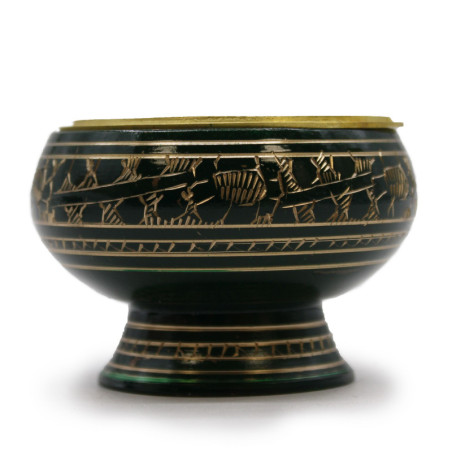 Grand pot d'encens au charbon Chakra - Cœur