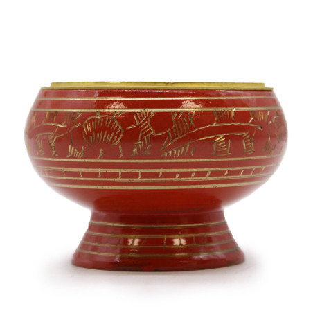 Grand pot d'encens au charbon de bois Chakra - Sacral