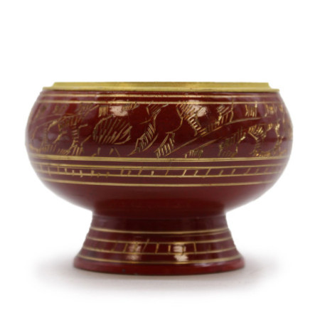 Grand pot d'encens au charbon de bois Chakra - Racine