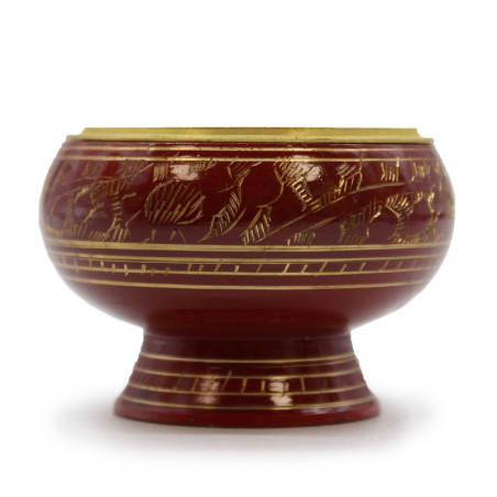 Grand pot d'encens au charbon de bois Chakra - Racine