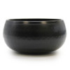 Bol battu noir moyen - 15 cm