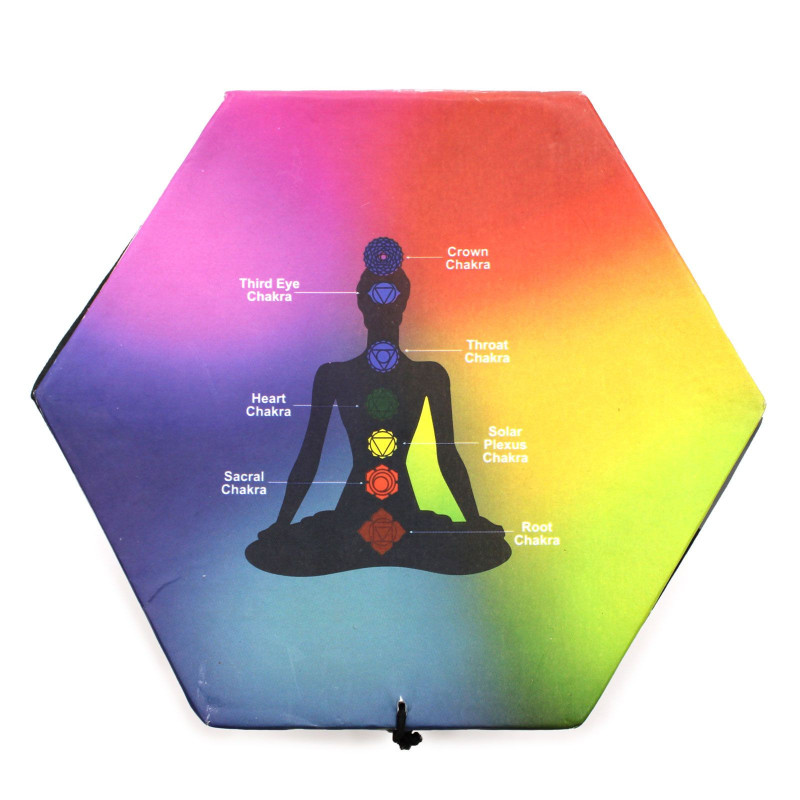 Ensemble de bols chantants Yoga Moves - Blanc/Bleu 10,7 cm