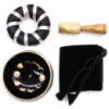 Ensemble de bols chantants phases de la lune - Noir 10,7 cm