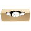 Coffret cadeau pour petites bombes de bain - 190 x 65 x 65 mm