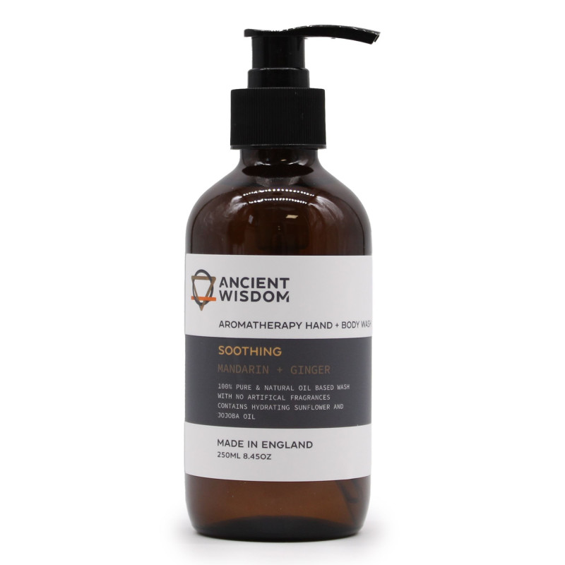 Lotion pour les mains et le corps à la mandarine et au gingembre 250 ml