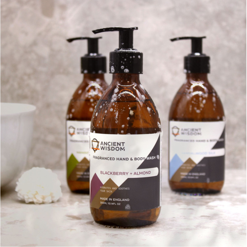 Gel douche et bain au gingembre et à l'orange 300 ml