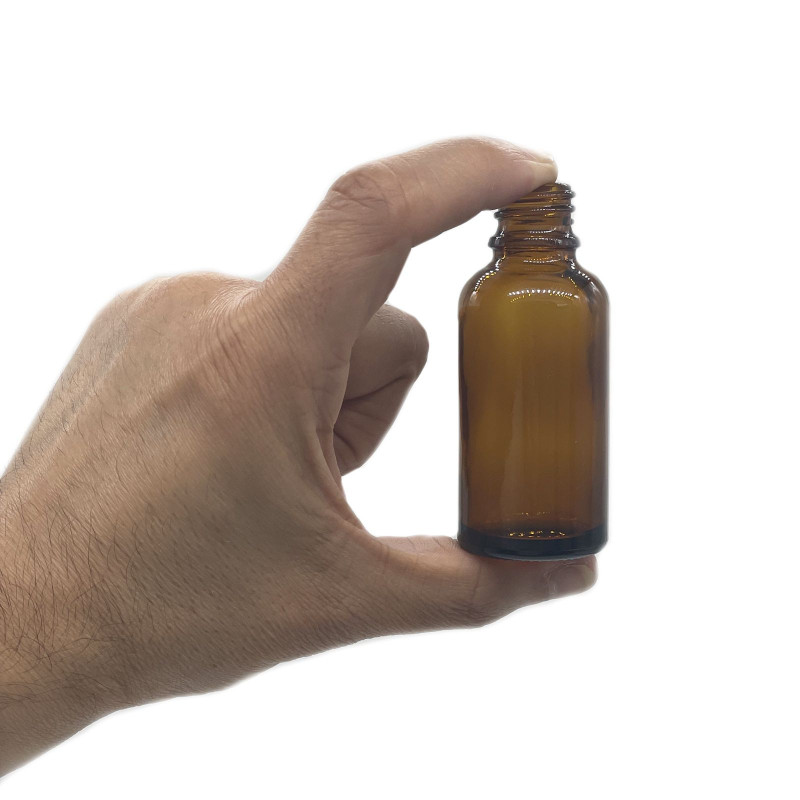 Bouteille ambrée de 30 ml