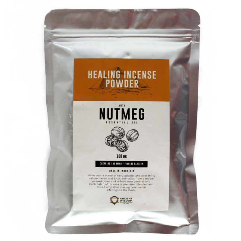 Encens de guérison en poudre - Noix de muscade 100 g