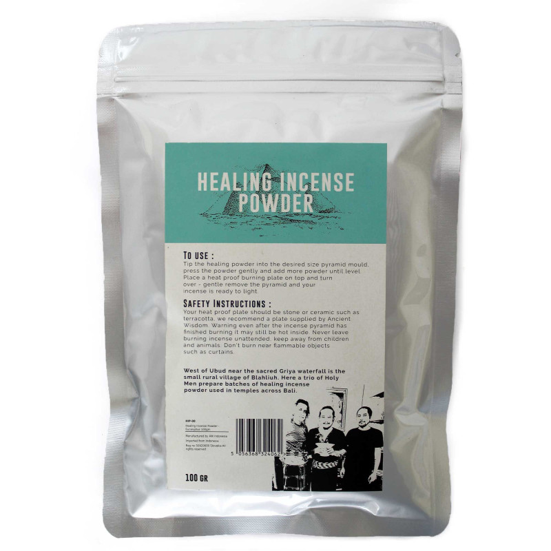Encens en poudre de guérison - Eucalyptus 100 g