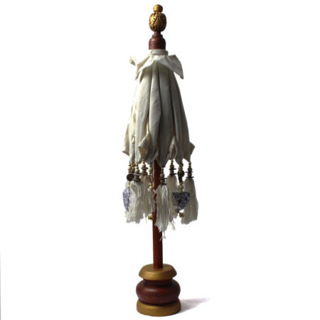 Parasol Bali Home Decor - Toile - Naturel - 40 cm