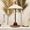 Parasol Bali Home Decor - Toile - Naturel - 40 cm