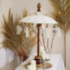 Parasol Bali Home Decor - Toile - Naturel - 40 cm