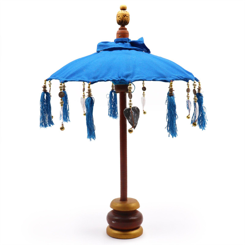Parasol Bali Home Decor - Coton - Turquoise - 40 cm