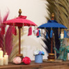 Parasol Bali Home Decor - Coton - Turquoise - 40 cm