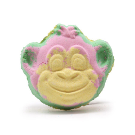 Bombe de bain Monkey 90 g - Goyave et fraise