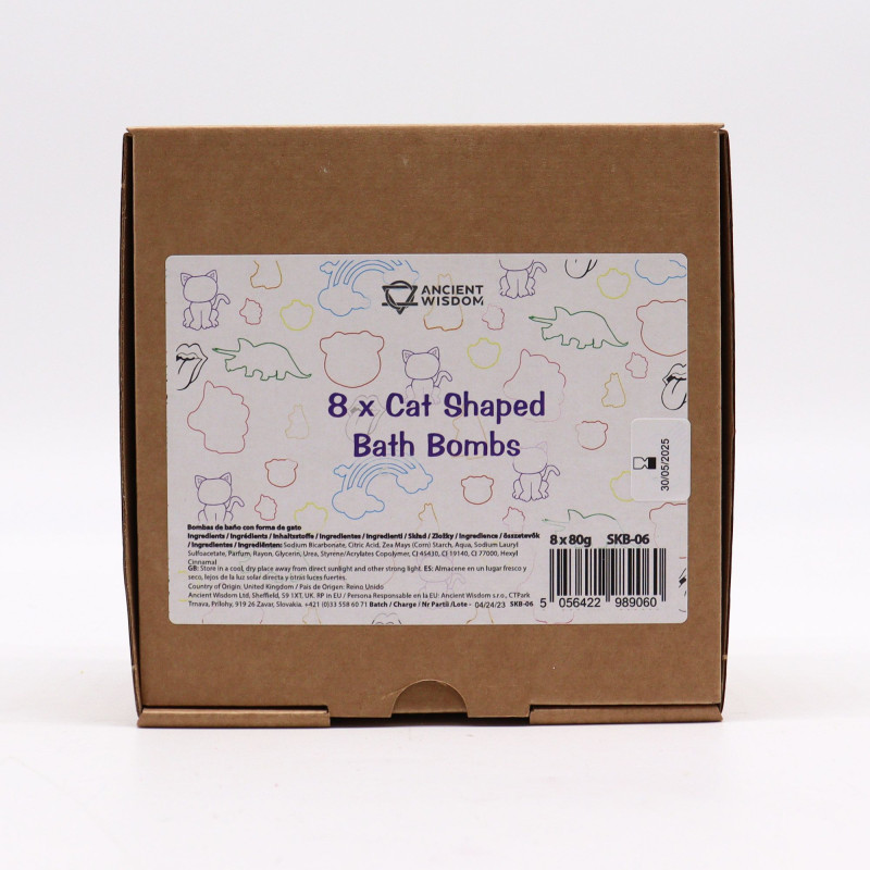 Bombe de bain pour chat 80 g - Banane