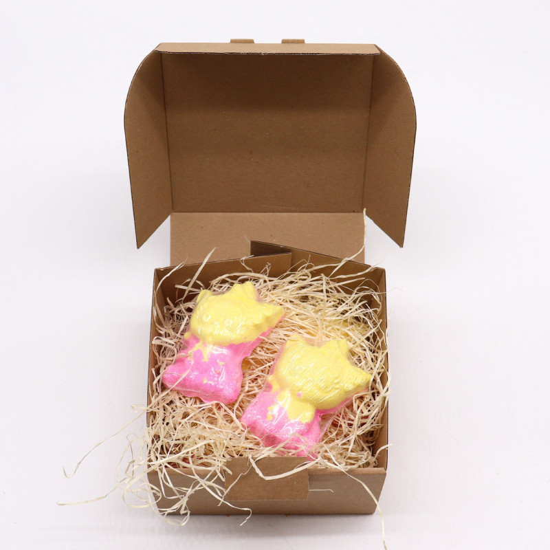 Bombe de bain pour chat 80 g - Banane