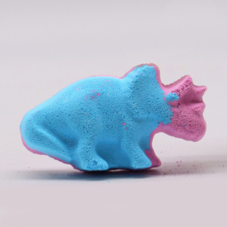 Bombe de bain Dinosaure 80g - Myrtille