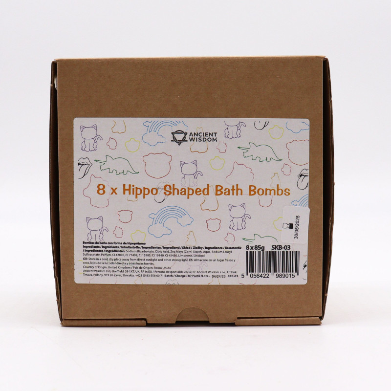 Bombe de bain Hippo 85 g - Citrus Crush