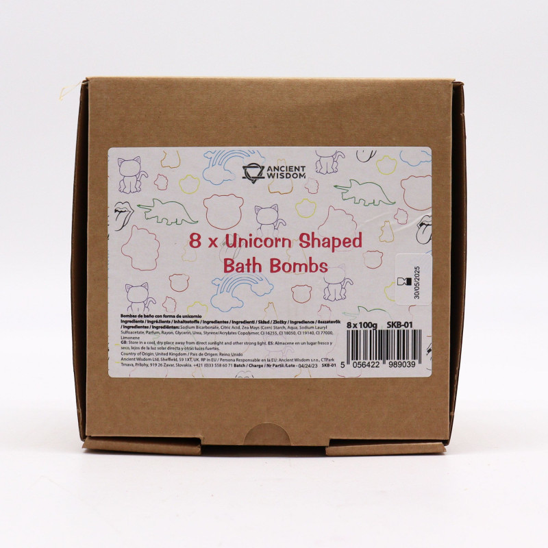 Bombe de bain Licorne 100 g - Fruit de la passion