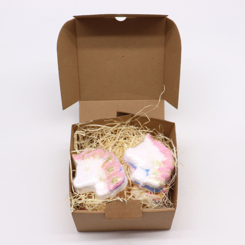 Bombe de bain Licorne 100 g - Fruit de la passion