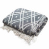 Plaids Boho Comfort - Noir et Beige Regency