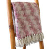 Plaids Boho Comfort - Rubis bicolore