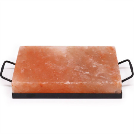 Plaque de cuisson pour barbecue au sel de l'Himalaya - 30x20x5cm