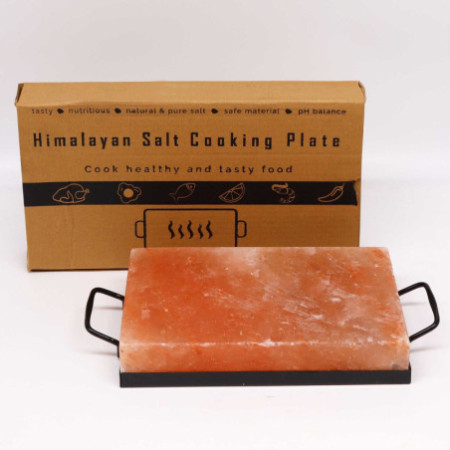 Plaque de cuisson pour barbecue au sel de l'Himalaya - 30x20x5cm