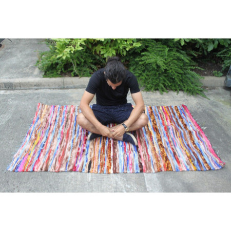 Grand tapis en velours - 105x185cm